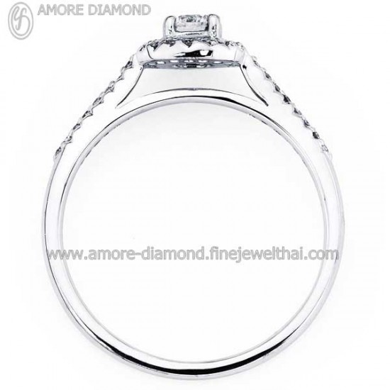 แหวนหมั้น-แหวนเพชรแท้-แหวนประกบ-แหวนเซ็ต-แหวนทองคำขาว-พร้อมใบรับประกัน-RD2E006