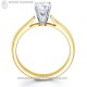 แหวนหมั้นเพชร-หวนเพชรแท้-พร้อมใบรับประกัน-แหวนทอง-RDES011
