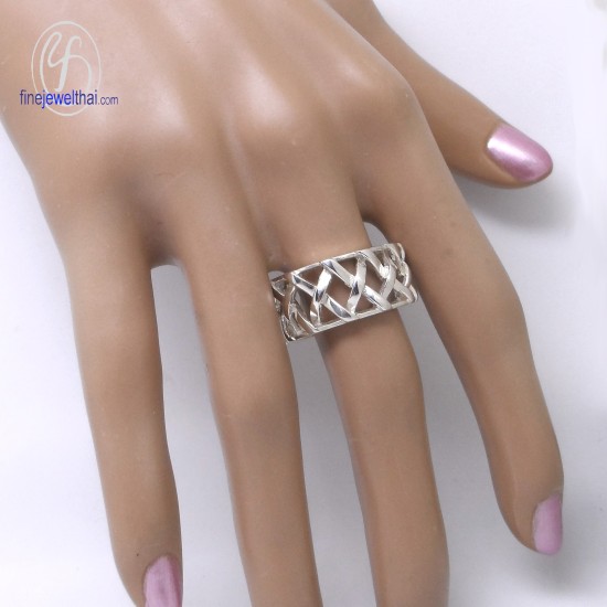 แหวนเงิน-เงินแท้-แหวนสาน-R132600