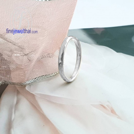 แหวนทองคำขาว-แหวนเกลี้ยง-แหวนมินิมอล-แหวนหมั้น-แหวนแต่งงาน-Finejewelthai-R1225WG