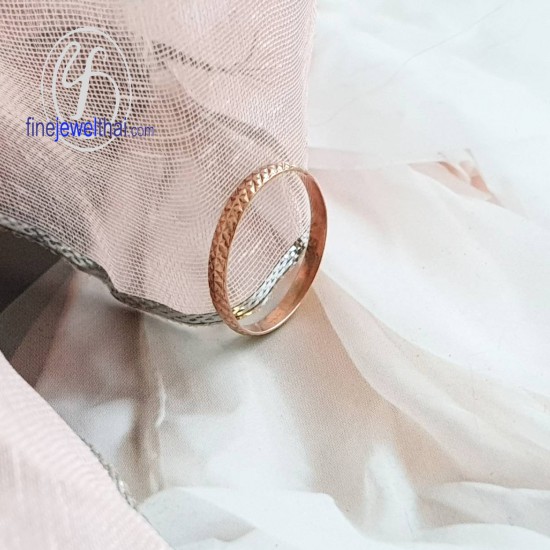 แหวนพิ้งค์โกลด์-พิงค์โกล-เงินแท้ 925-แหวนหมั้น-แหวนแต่งงาน-finejewelthai- R1239PG