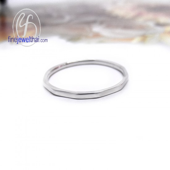 แหวนทองคำขาว-แหวนเกลี้ยง-แหวนมินิมอล-แหวนหมั้น-แหวนแต่งงาน-Finejewelthai-R1230WG