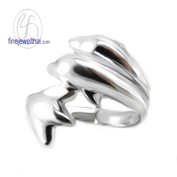 แหวนโลมา-แหวนเงิน-เงินแท้925-แหวนหมั้น-แหวนแต่งงาน-Finejewelthai-R112600 แหวนโลมา-แหวนเงิน-เงินแท้925-แหวนหมั้น-แหวนแต่งงาน-Finejewelthai-R112600