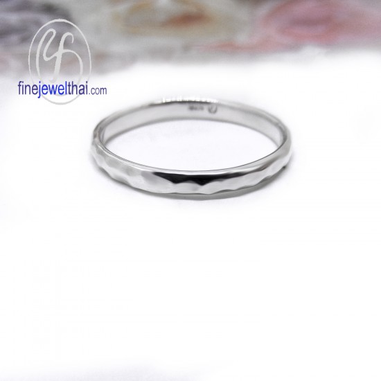 แหวนทองคำขาว-แหวนเกลี้ยง-แหวนมินิมอล-แหวนหมั้น-แหวนแต่งงาน-Finejewelthai-R1225WG