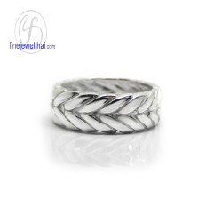 แหวนอินฟินนิตี้-เงินแท้ 925-แหวนเกลี้ยง-แหวนแต่งงาน-finejewelthai -R133400