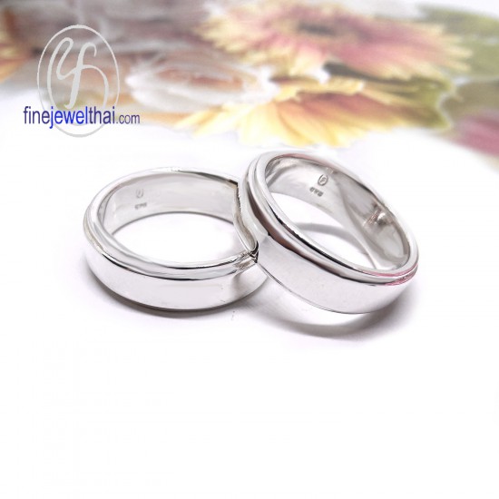 แหวนคู่-แหวนเงิน-เงินแท้-แหวนแต่งงาน-RC117100