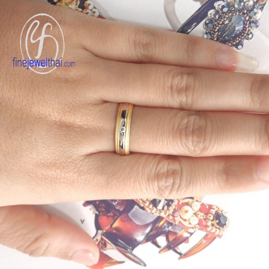 แแหวนเพชร-แหวนเงิน-เพชรสังเคราะห์-เงินแท้ 925-แหวนคู่-แหวนหมั้น-แหวนแต่งงาน-finejewelthai-R30129_30czsg