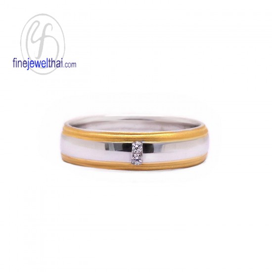 แแหวนเพชร-แหวนเงิน-เพชรสังเคราะห์-เงินแท้ 925-แหวนคู่-แหวนหมั้น-แหวนแต่งงาน-finejewelthai-R30129_30czsg