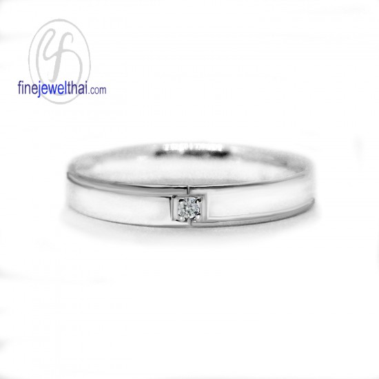 แหวนเพชร-เพชรสังเคราะห์-แหวนเงินแท้-แหวนหมั้น-แหวนแต่งงาน-R1128di
