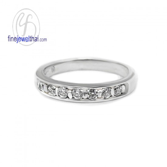 แหวนทองคำขาว-แหวนเพชร-แหวนหมั้น-แหวนแต่งงาน-Finejewelthai - R1161DWG