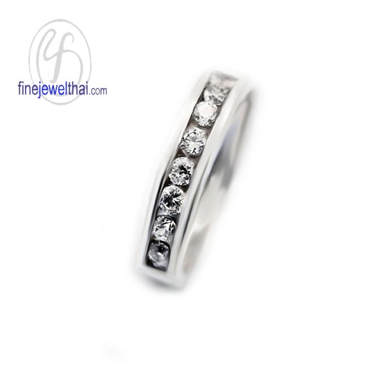 แหวนทองคำขาว-แหวนเพชร-แหวนหมั้น-แหวนแต่งงาน-Finejewelthai - R1161DWG