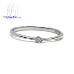 แหวนเพชร-แหวนเงิน-เพชร-เงินแท้925-แหวนหมั้น-แหวนแต่งงาน-R1360cz