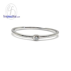 แหวนเพชร-แหวนเงิน-เพชร-เงินแท้925-แหวนหมั้น-แหวนแต่งงาน-R1362cz-