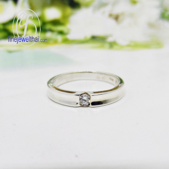 แหวนแพลทินัม-แหวนเพชร-แพลทินัม-เพชรแท้-แหวนหมั้น-แหวนแต่งงาน-R1241DPT