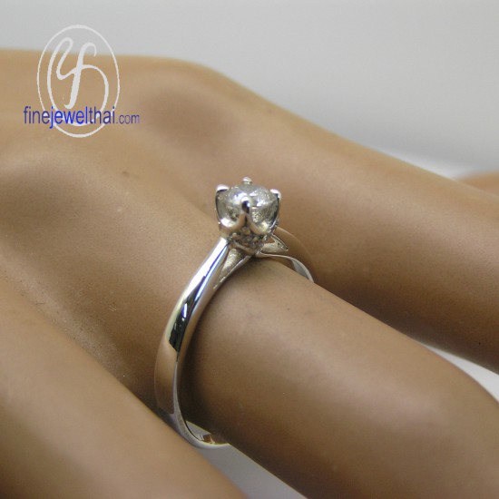 Diamond-White-Wedding-Ring-Finejewelthai-R1367DWG