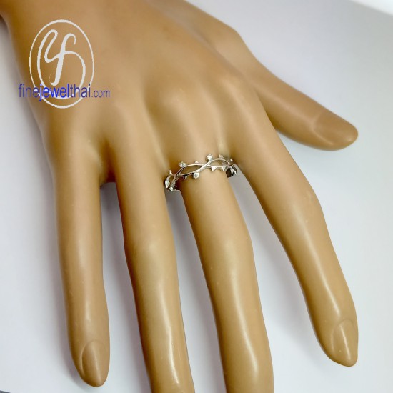 แหวนเพชร-แหวนทองคำขาว-เพชรแท้-ทองคำขาว-แหวนหมั้น-แหวนแต่งงาน-R1374wg