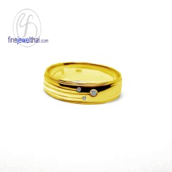 แหวนทอง-แหวนเพชร-ทองแท้-เพชรแท้-แหวนหมั้น-แหวนแต่งงาน-Finejewelthai-R3013DG