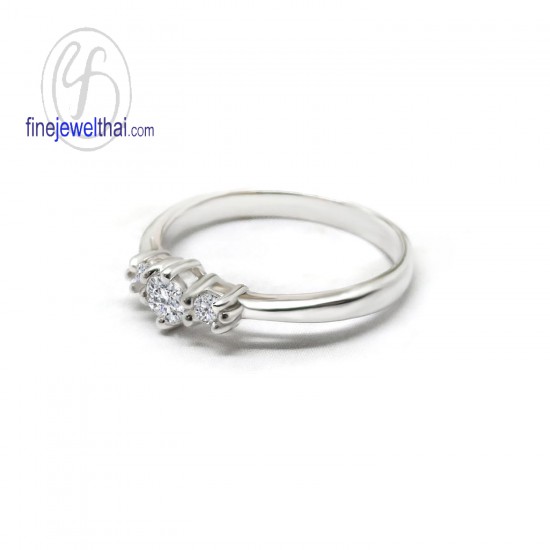 แหวนเพชร-แหวนเงิน-เพชรแท้-เงินแท้925-แหวนหมั้น-แหวนแต่งงาน-Diamond_Gift_set56