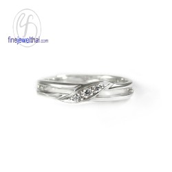 แหวนแพลทินัม-แหวนเพชร-แพลทินัม-เพชรแท้-แหวนหมั้น-แหวนแต่งงาน-R1246DPT