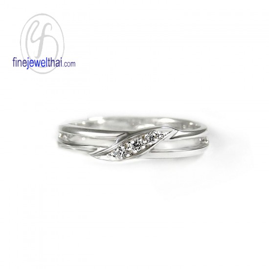 แหวนแพลทินัม-แหวนเพชร-แพลทินัม-เพชรแท้-แหวนหมั้น-แหวนแต่งงาน-R1246DPT