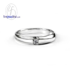 แหวนแพลทินัม-แหวนเพชร-แพลทินัม-เพชรแท้-แหวนหมั้น-แหวนแต่งงาน-Finejewelthai-R1247DPT