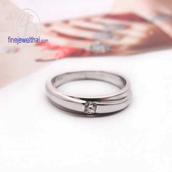 แหวนแพลทินัม-แหวนเพชร-แพลทินัม-เพชรแท้-แหวนหมั้น-แหวนแต่งงาน-R1248DPT