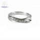 แหวนแพลทินัม-แหวนเพชร-แพลทินัม-เพชรแท้-แหวนคู่-แหวนหมั้น-แหวนแต่งงาน-Finejewelthai - R1244_5DPT
