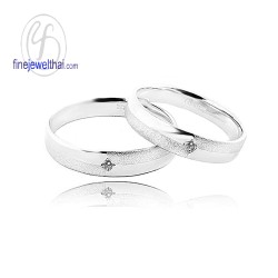 แหวนคู่-แหวนเพชร-แหวนเงินแท้-แหวนหมั้น-แหวนแต่งงาน-Finejewelthai-RC3066cz