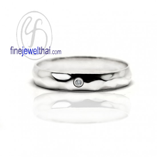 Platinum-Diamond-Engagement-Wedding-Ring-Finejewelthai-R1298DPT