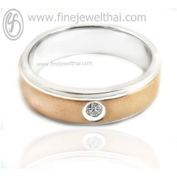 แหวนเพชร-แหวนเงิน-เพชรแท้-เงินแท้925-แหวนหมั้น-แหวนแต่งงาน-R3071di