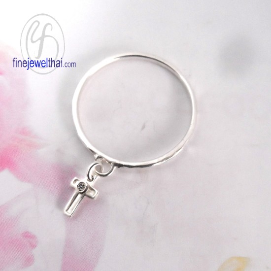 แหวนเพชร-แหวนเงิน-แหวนแต่งงาน-แหวนหมั้น-R1229cz