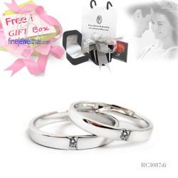 แหวนเพชร-แหวนเงิน-แหวนคู่-เงินแท้-เพชรแท้-แหวนหมั้น-แหวนแต่งงาน-Diamond_Gift_Set29