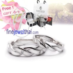 แหวนเพชรแท้-แหวนคู่-แหวนคู่เงิน-แหวนเงิน-แหวนหมั้น-แหวนแต่งงาน-Finejewelthai-Diamond_Gift_Set15