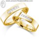 แหวนแต่งงาน แหวนคู่ แหวนคู่แต่งงาน แหวนทองคำ/ Wedding Diamond couple Gold Ring ,  RWCD005G