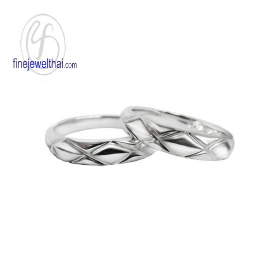แหวนแพลทินัม-แพลทินัม-แหวนคู่-แหวนหมั้น-แหวนแต่งงาน-Finejewelthai - RC1196PT