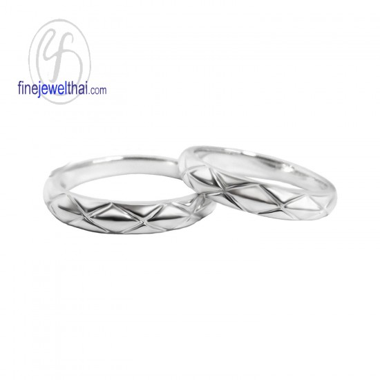 แหวนแพลทินัม-แหวนคู่-แพลทินัม-แหวนหมั้น-แหวนแต่งงาน-Finejewelthai - RC1195PT