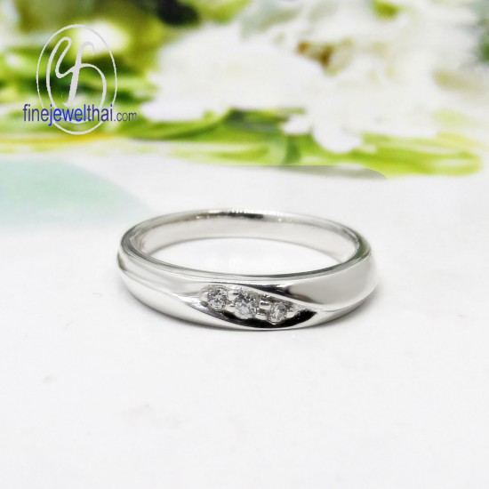 แหวนแพลทินัม-แหวนเพชร-แพลทินัม-เพชรแท้-แหวนหมั้น-แหวนแต่งงาน-R1194DPT