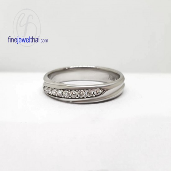 แหวนแพลทินัม-แหวนเพชร-แพลทินัม-เพชรแท้-แหวนหมั้น-แหวนแต่งงาน-finejewelthai-R3083pt