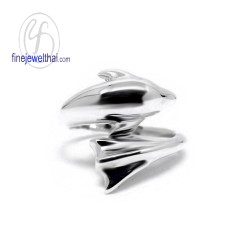แหวนโลมา-แหวนเงิน-เงินแท้925-แหวนหมั้น-แหวนแต่งงาน-Finejewelthai-R112500